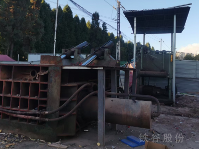 自用315打包機(jī)急售雙主缸全自動2.5/3米包500圖4