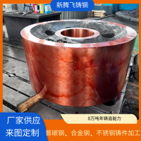 回轉(zhuǎn)窯托輪 機(jī)械配件 轉(zhuǎn)動靈活穩(wěn)定性好 來圖定制 新騰飛鑄鋼