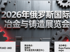 2026年俄羅斯莫斯科冶金、有色金屬展覽會 Metallurgy Russia