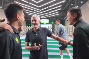 認(rèn)可！前國安主帥塞蒂恩一句“下半場(chǎng)你可別上”讓邵佳一靦腆