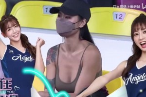 這還有心思看比賽？臺灣籃球聯(lián)賽的場邊風景太靚麗了吧！