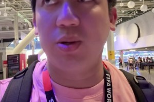 直播吧前線記者偶遇巴拉圭乳神秘克爾梅，16年了她依然驚艷~
