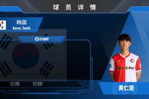 韓國中場黃仁范集錦：傳球視野一級棒 靈活多變的中場多面手