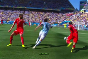 “27歲的梅西教你如何一過二”